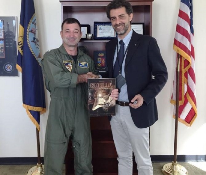 Visita istituzionale, L’amministratore delegato Sac Nico Torrisi  incontra i vertici della base USA di Sigonella