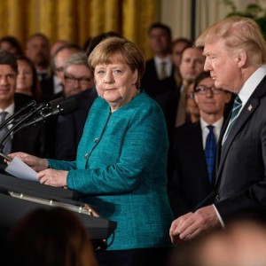 German Chancellor Angela Merkel visits USA