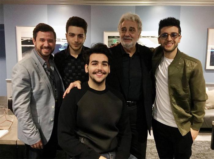 Il Volo con Domingo a Los Angeles