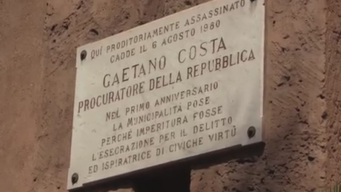 La città di Palermo ricorda il procuratore Costa e i poliziotti Cassarà e Antiochia