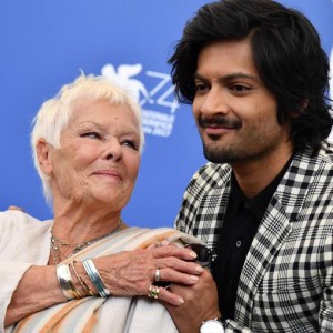 British actress Judi Dench and Indian actor Ali Fazal (R) pose during a photocall for 'Victoria & Abdul' at the 74th annual Venice International Film Festival, in Venice, Italy, 03 September 2017. The movie is presented out of competition at the festival running from 30 August to 09 September.   ANSA/ETTORE FERRARI