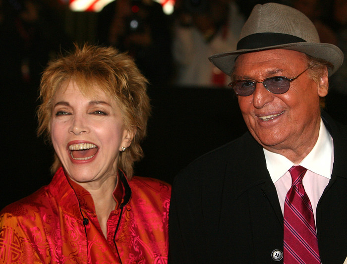 11 GEN - Muore a 71 anni l'attrice Mariangela Melato. Mariangela Melato e Renzo Arbore 
ALESSANDRO DI MEO  /ANSA