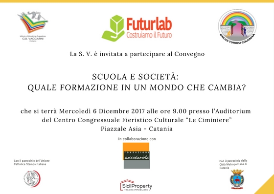 Alle Ciminiere il convegno Scuola e Società: quale formazione in un mondo che cambia?”