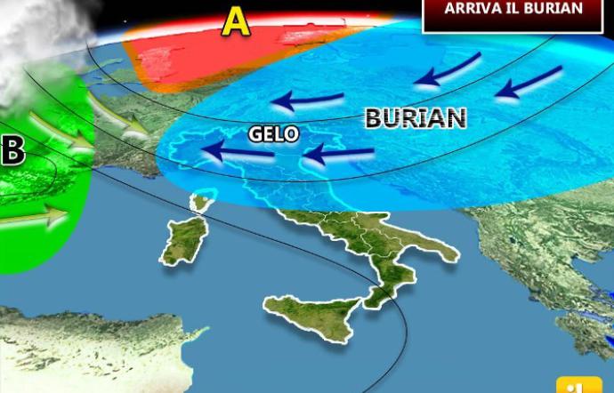 Dalla Siberia arriva Burian: Sicilia risparmiata dal grande freddo