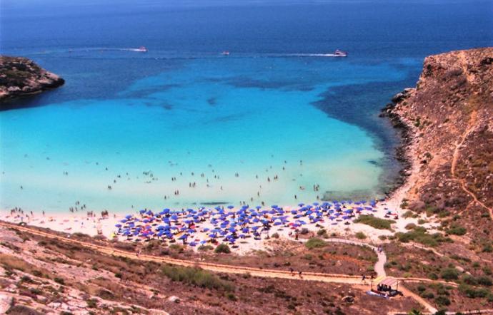 Lampedusa e Favignana tra le isole più amate dagli italiani