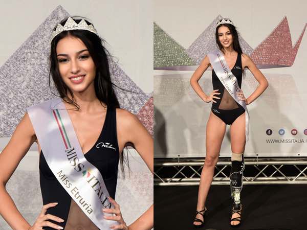 Miss Italia 2018 ricorda Fabrizio Frizzi con una fascia speciale. La più  bella è Carlotta Maggiorana, terza Chiara Bordi la miss con la protesi, Giornalista