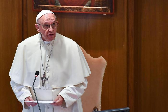 Pope Francis during a synodal meeting at the Vatican, 3 October 2018. ANSA/ALESSANDRO DI MEO