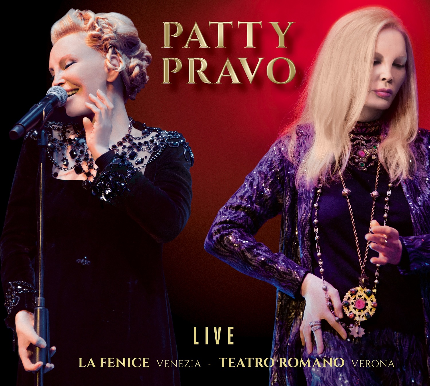 “Patty Pravo Live” un doppio cd per rivivere i due concerti di Venezia e Verona