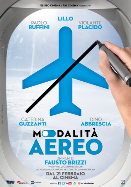 In sala il 21 febbraio il nuovo film di Fausto Brizzi ‘Modalità aereo’