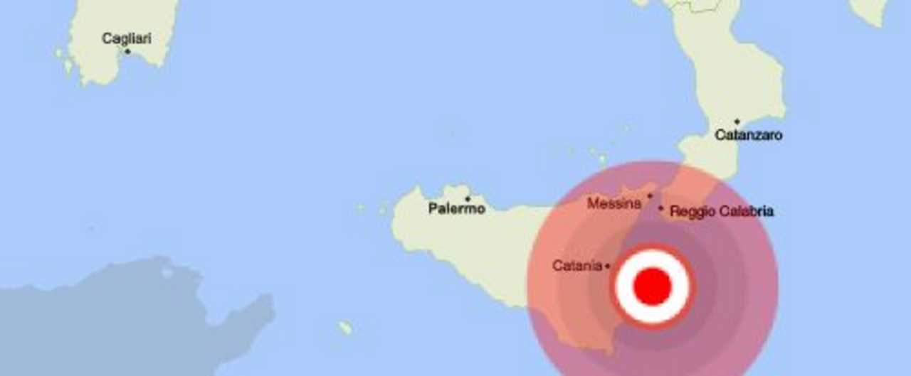 Catania continua a tremare. Nuova scossa di magnitudo 4.8 con epicentro a Viagrande