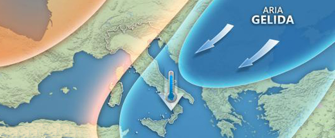 Nuova ondata di freddo in Sicilia