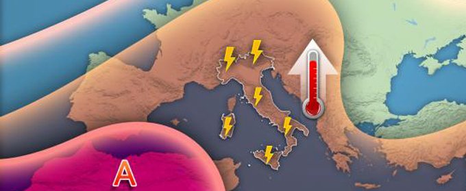 Meteo, Sole e temporali