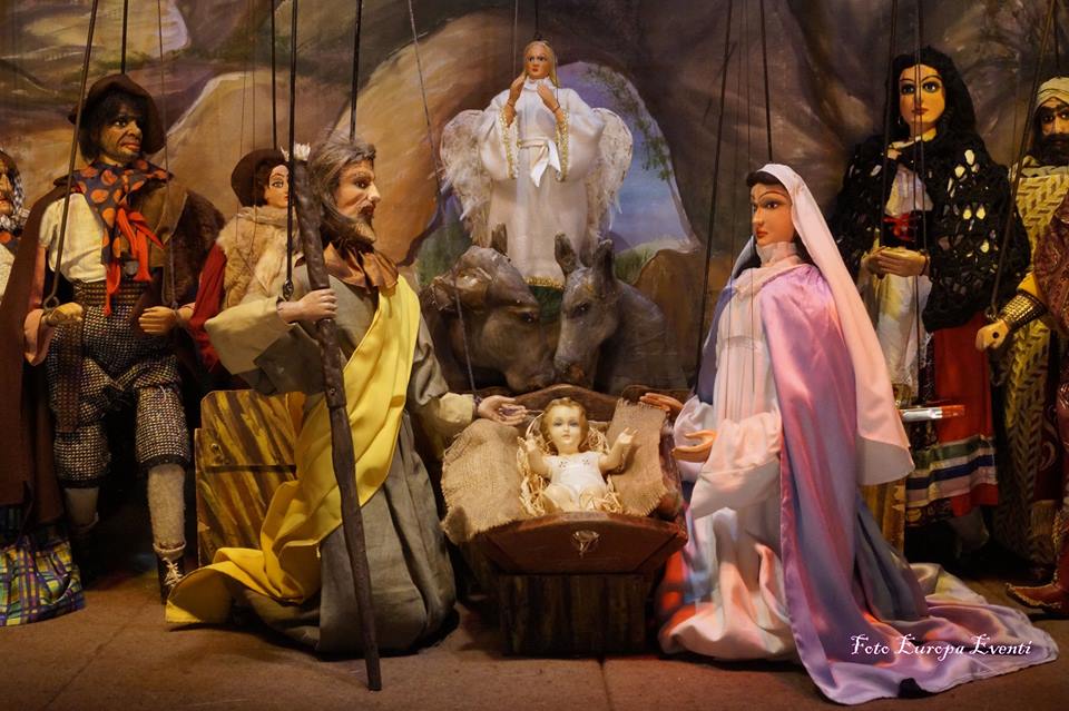 Natività di Gesù Bambino (PRESEPE FINALE) - Marionettistica F.lli Napoli (CT)